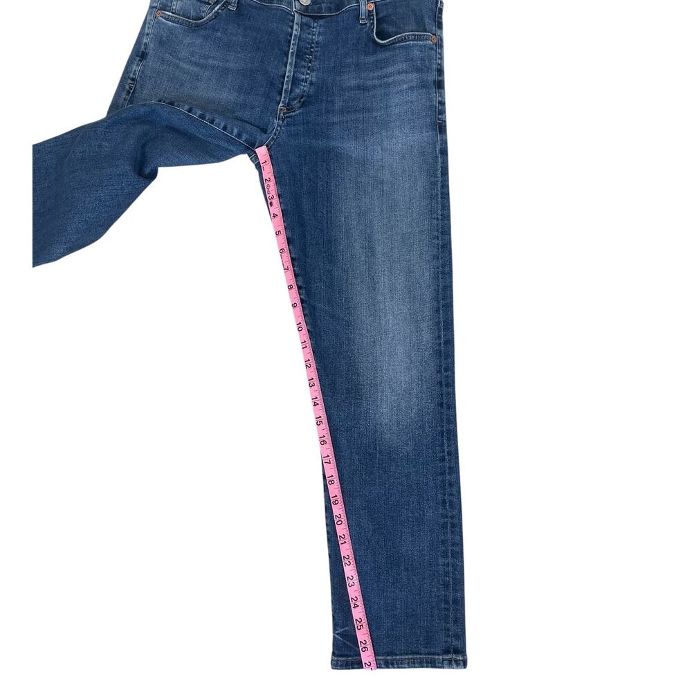 Citizens of Humanity Emerson Slim Boyfriend Jeans Mid Rise Ankle Size 28 Classic - Picture 9 of 14